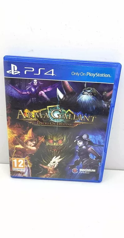 ARMA GALLANT DECKS OF DESTINY PLAYSTATION 4 PS4