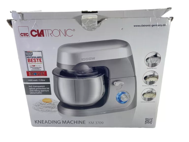 ROBOT KUCHENNY CLATRONIC KM3709 KOŃCÓWKI PUDEŁKO