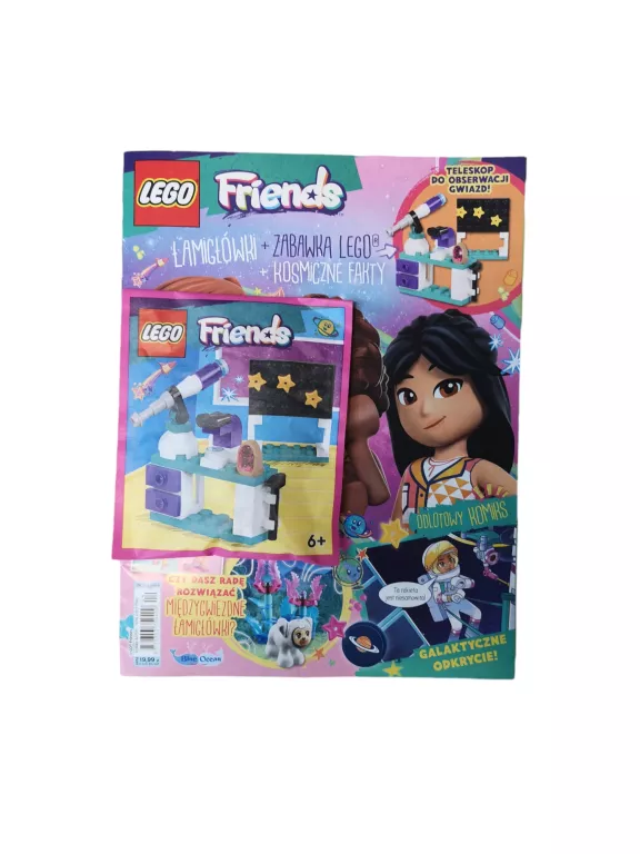 GAZETKA LEGO FRIENDS 4/24 ZABAWKA LEGO+MAGICZNE KARTY