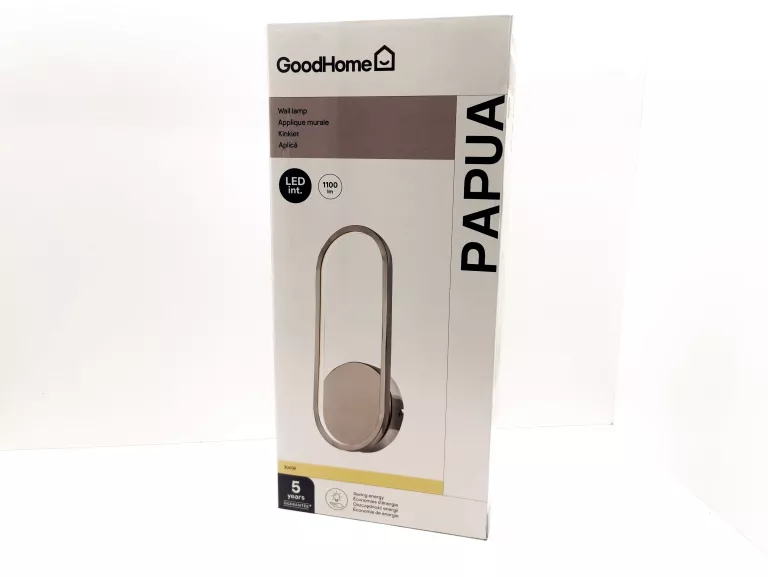KINKIET GOODHOME PAPUA 1100 LM 3000 K CHROM
