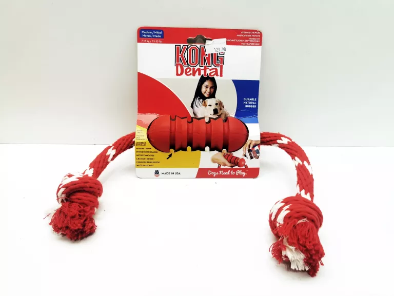 KONG DENTAL WITH ROPE ROZM. M