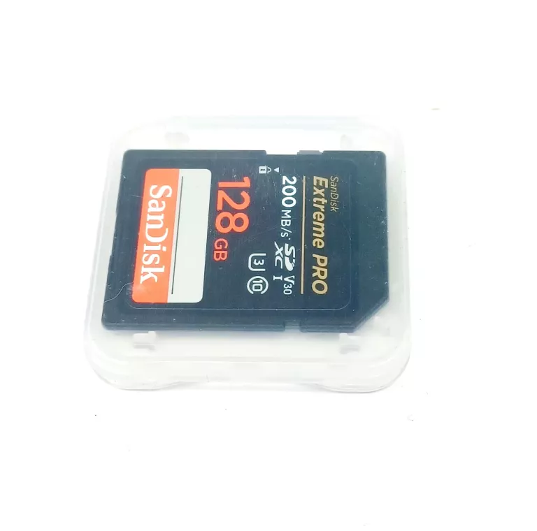 KARTA PAMIĘCI SANDISK EXTREME PRO 128GB SDXC 200MB/S V30