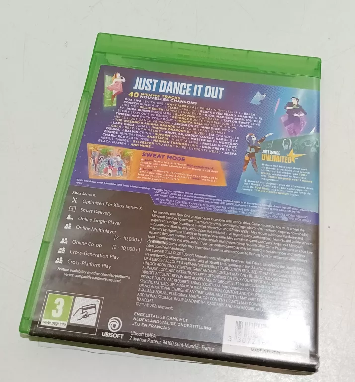 GRA NA KONSOLE XBOX ONE JUST DANCE 2022