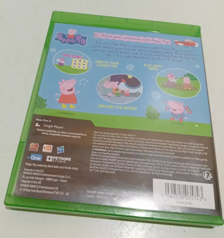 GRA NA KONSOLE XBOX ONE MY FRIEND PEPPA PIG