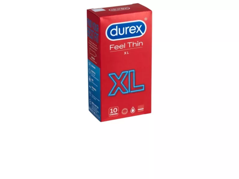 DUREX FEEL THIN XL PREZERWATYWY, 12SZT.