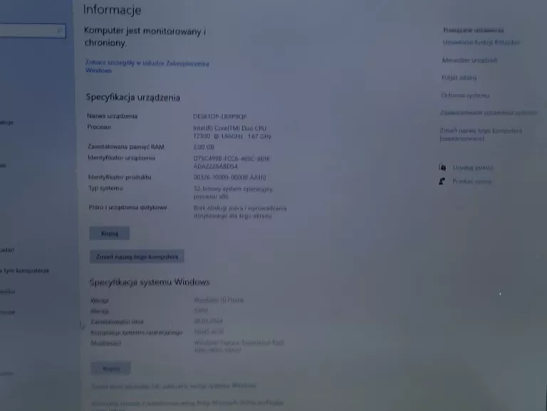 LAPTOP SIEMENS LIFEBOOK S SERIES S7110 WIN 10