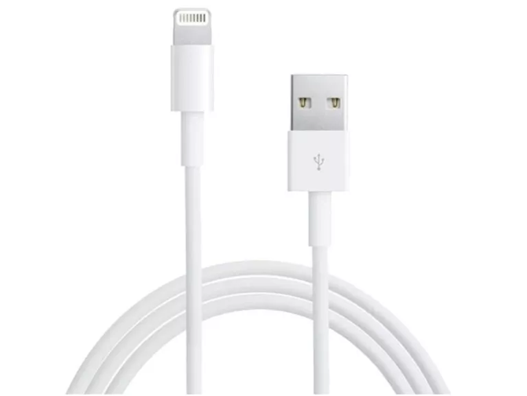 KABEL USB LIGHTNING BIAŁY 1M