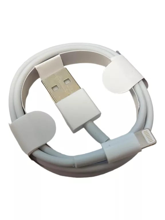 KABEL USB LIGHTNING BIAŁY 1M