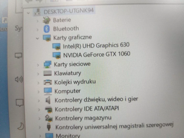 LAPTOP MSI GV62 I7/16GB/256GB SSD GTX1060 W10