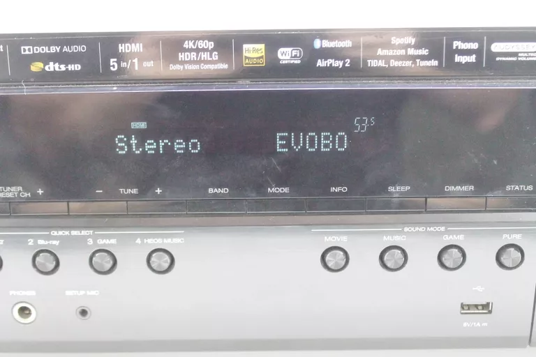 AMPLITUNER DENON AVR-S650H