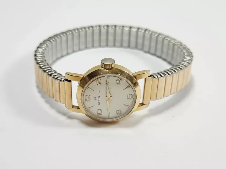 ZEGAREK BREITLING NAKĘCANY ZŁOTA KOPERTA 18K 750