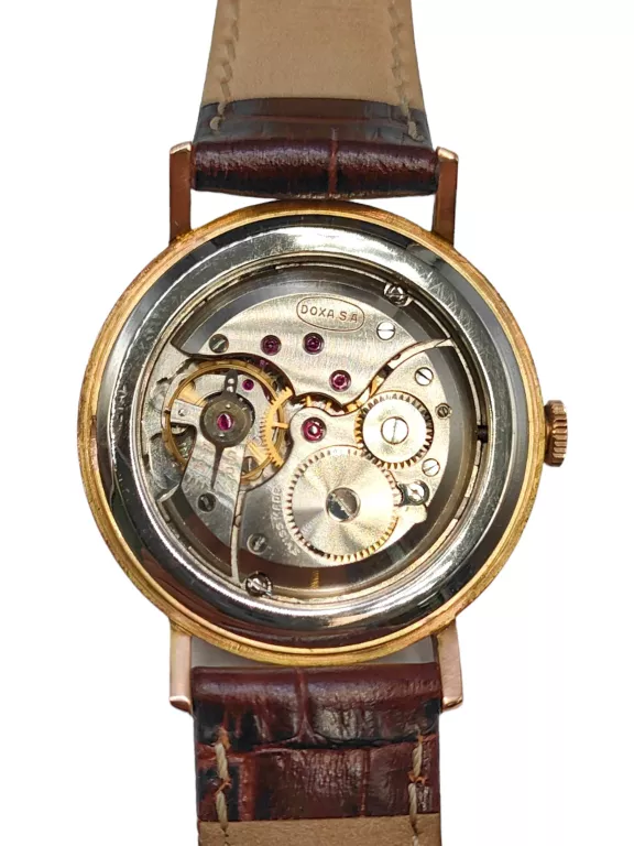 ZEGAREK MĘSKI DOXA AUTOMATIC ZŁOTY 14 K PR.585
