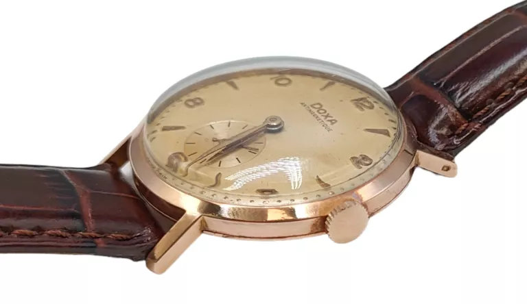 ZEGAREK MĘSKI DOXA AUTOMATIC ZŁOTY 14 K PR.585