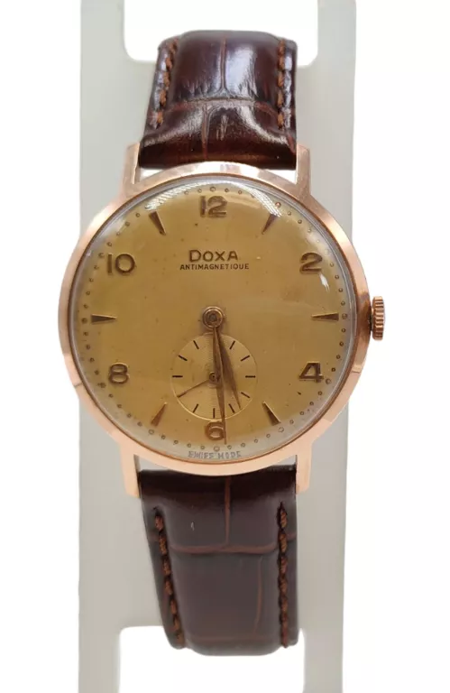 ZEGAREK MĘSKI DOXA AUTOMATIC ZŁOTY 14 K PR.585