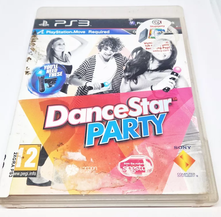 GRA PS3 DANCESTAR PARTY