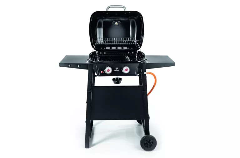 GRILL GAZOWY 2.0 Z RUSZTEM EMALIOWANYM LANDMANN 13729 - STAN IDEALNY!