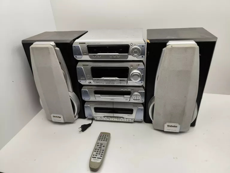 WIEŻA STE TECHNICS SH-EH570+SL-EH570+RS-DV250 +SAEH570 + 2X GŁOŚNIK + PILO