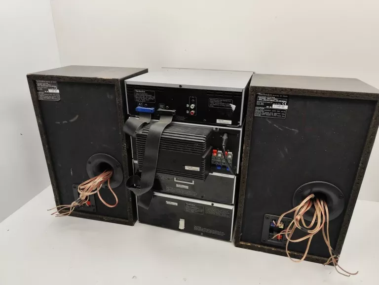 WIEŻA STE TECHNICS SH-EH570+SL-EH570+RS-DV250 +SAEH570 + 2X GŁOŚNIK + PILO