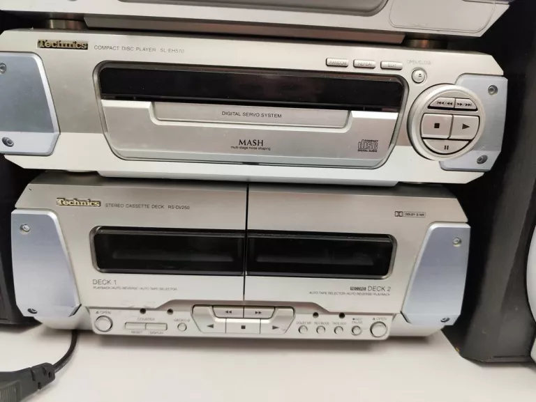 WIEŻA STE TECHNICS SH-EH570+SL-EH570+RS-DV250 +SAEH570 + 2X GŁOŚNIK + PILO