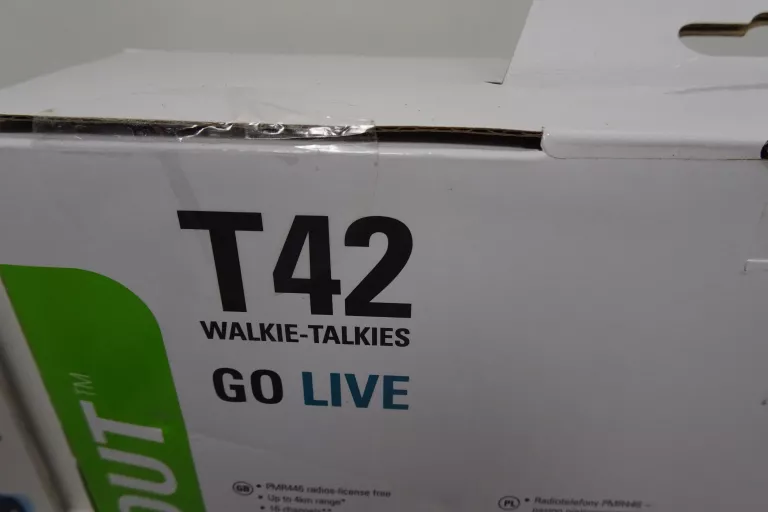 MOTOROLA KRÓTKOFALÓWKI TLKR T42 TRÓJPAK 4 KM 3SZT