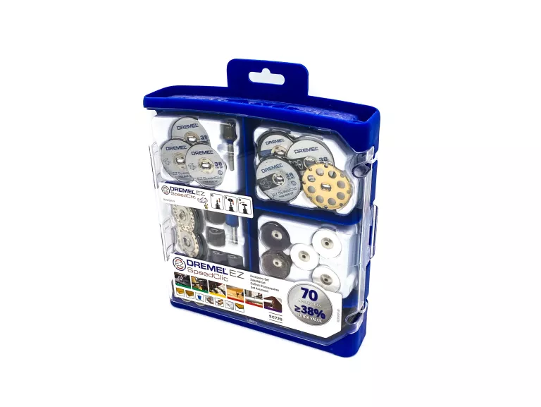 ZESTAW 70 AKCESORIÓW EZ SPEEDCLIC DREMEL SC725