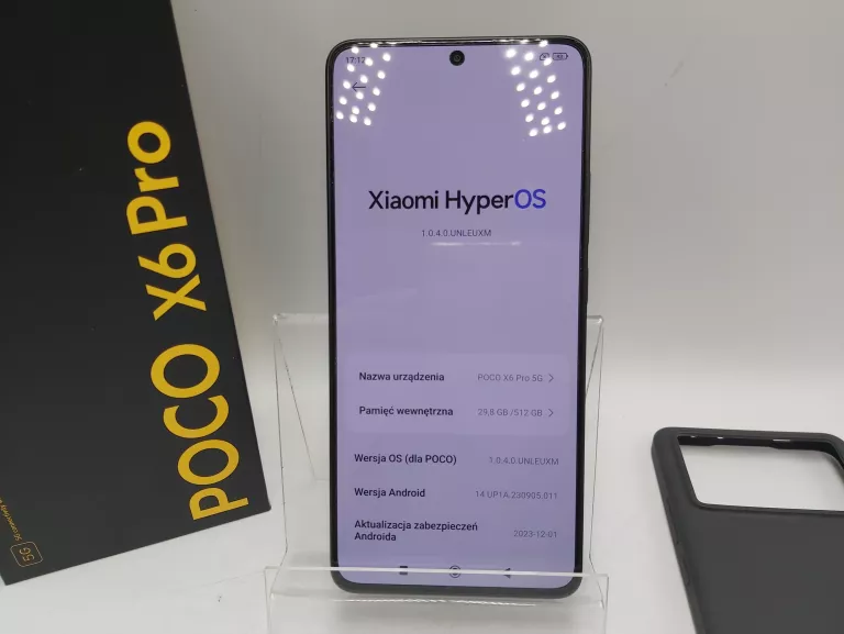 TELEFON XIAOMI POCO X6 PRO 5G 12/512GB, DUAL SIM, IDEAŁ!!!