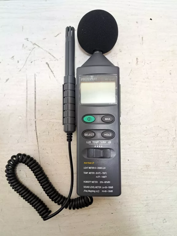 MIERNIK VOLTCRAFT VC-4IN1 POLECAM!!!
