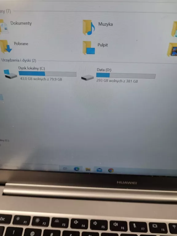 HUAWEI MATEBOOK KPL-W00 AMD RYZEN 5 8GB/512GB SSD BRAK ŁADOWARKI