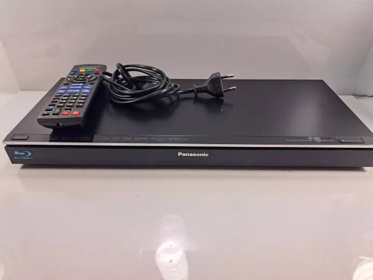 ODTWARZACZ BLU-RAY DVD 3D PANASONIC DMP-BDT220+ ZAS+ PILOT