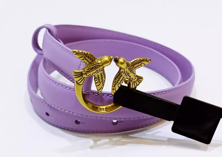PASEK DAMSKI PINKO LOVE BERRY H2 AI 23-24 PLT01 100143 A0F1 LILLA Y48Q