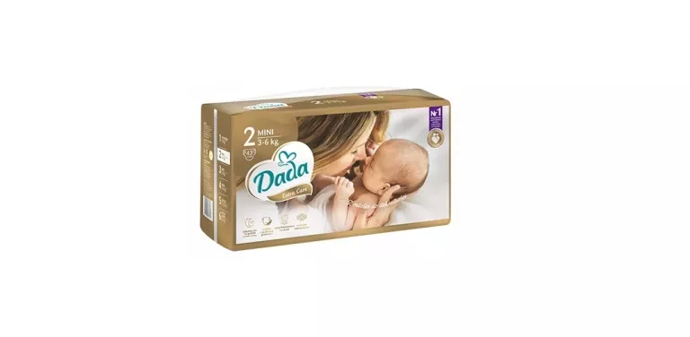 PIELUSZKI DADA 2 EXTRA CARE PAMPERSY 3-6 KG 44SZT