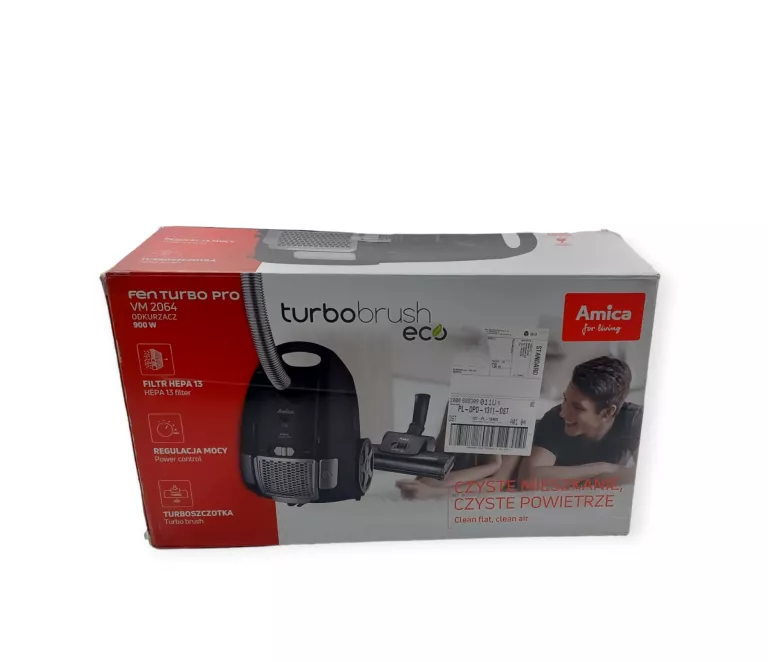 ODKURZACZ WORKOWY AMICA FEN TURBO PRO VM 2064 850W