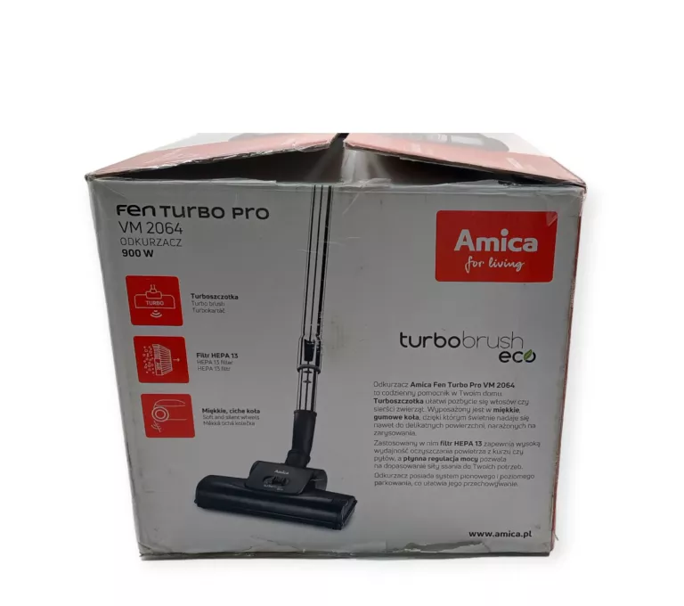 ODKURZACZ WORKOWY AMICA FEN TURBO PRO VM 2064 850W