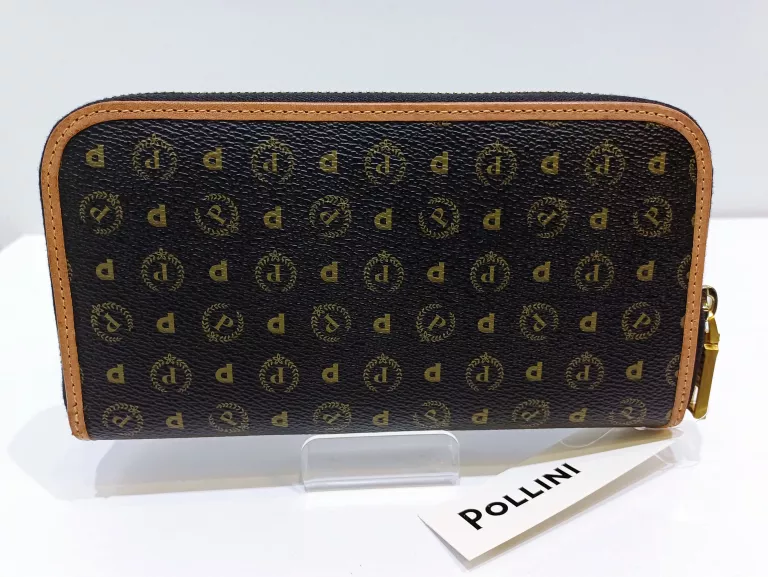 PORTFEL POLLINI DUŻY TE9001PP02Q1100D NERO/VIT.MARRON
