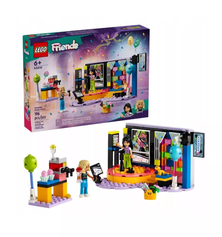 LEGO FRIENDS 42610 IMPREZA Z KARAOK 5702017589312