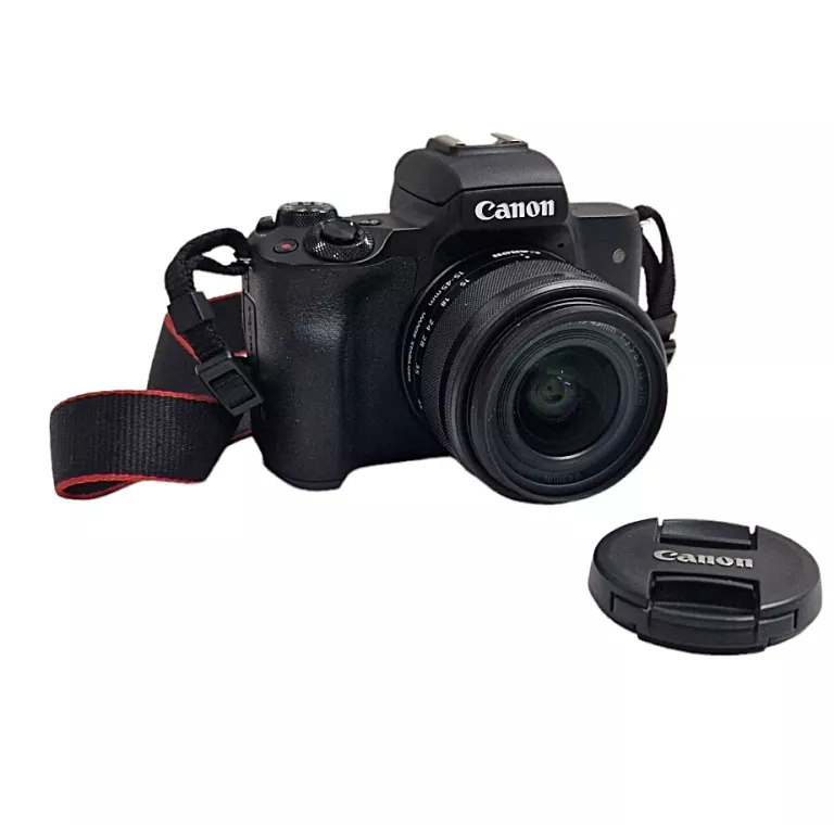 APARAT FOTOGRAFICZNY CANON M50 + OBIEKTYW + AKCESORIA