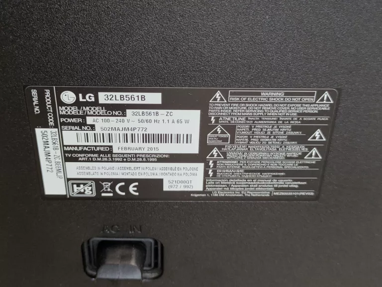 telewizor-led-lg-32lb561b-32-hd-ready-czarny-brak-nozek-stan-uzywany