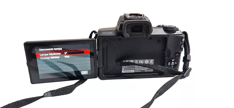 APARAT FOTOGRAFICZNY CANON M50 + OBIEKTYW + AKCESORIA