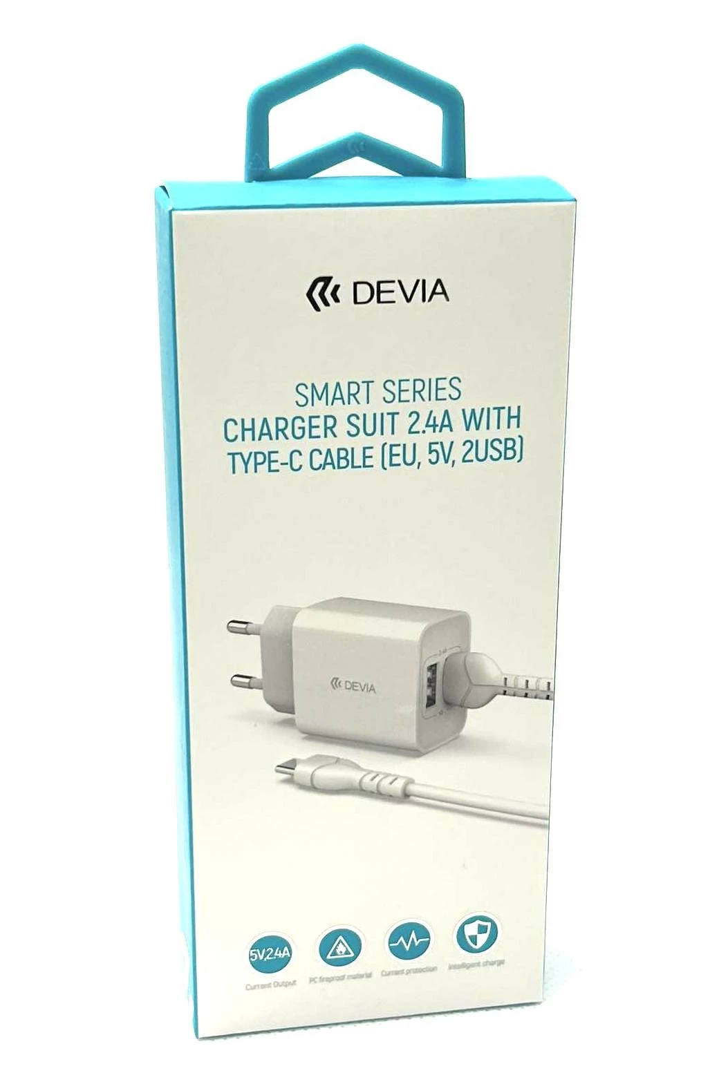devia-ladowarka-sieciowa-smart-2x-usb-24a-biala-kabel-usb-c-grunwaldzka-52-gdansk