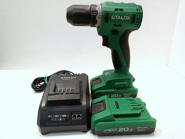 WKRĘTARKA STALCO DS20-55BL 2 AKU + ŁAD + WALIZKA