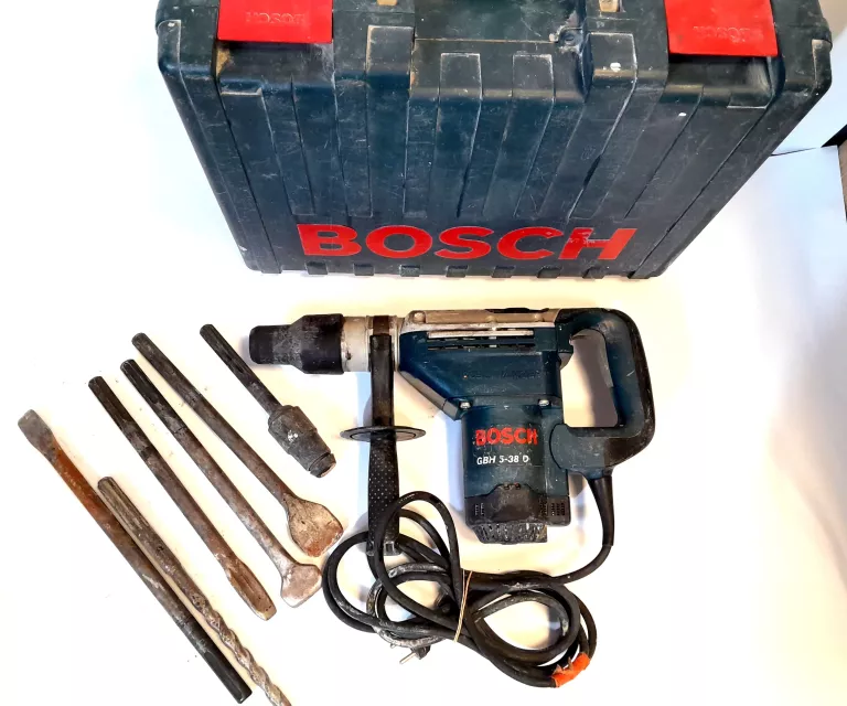 MŁOT BOSCH GBH 5 38 D 1050W, DŁUTA, WALIZKA