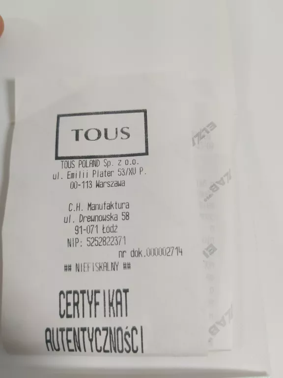 zlota-zawieszka-tous-p750-certyfikat-product-id