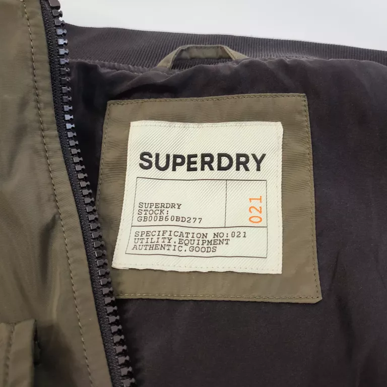 SUPERDRY KURTKA KHAKI BOMBERKA