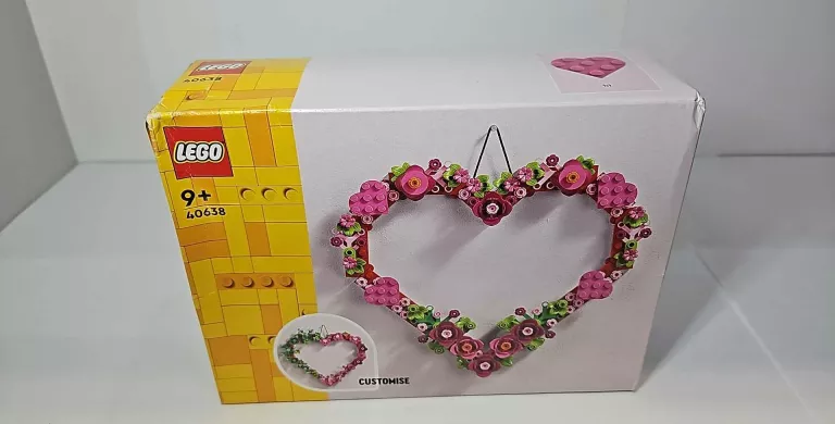 LEGO CREATOR OZDOBA W KSZTAŁCIE SERCA 40638
