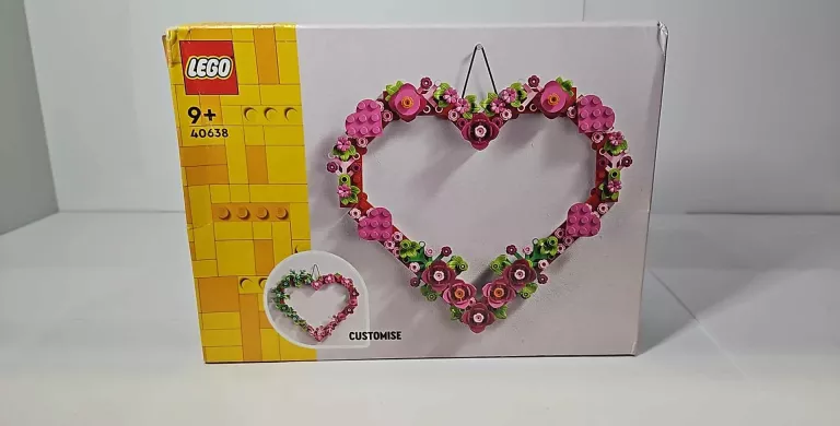 LEGO CREATOR OZDOBA W KSZTAŁCIE SERCA 40638