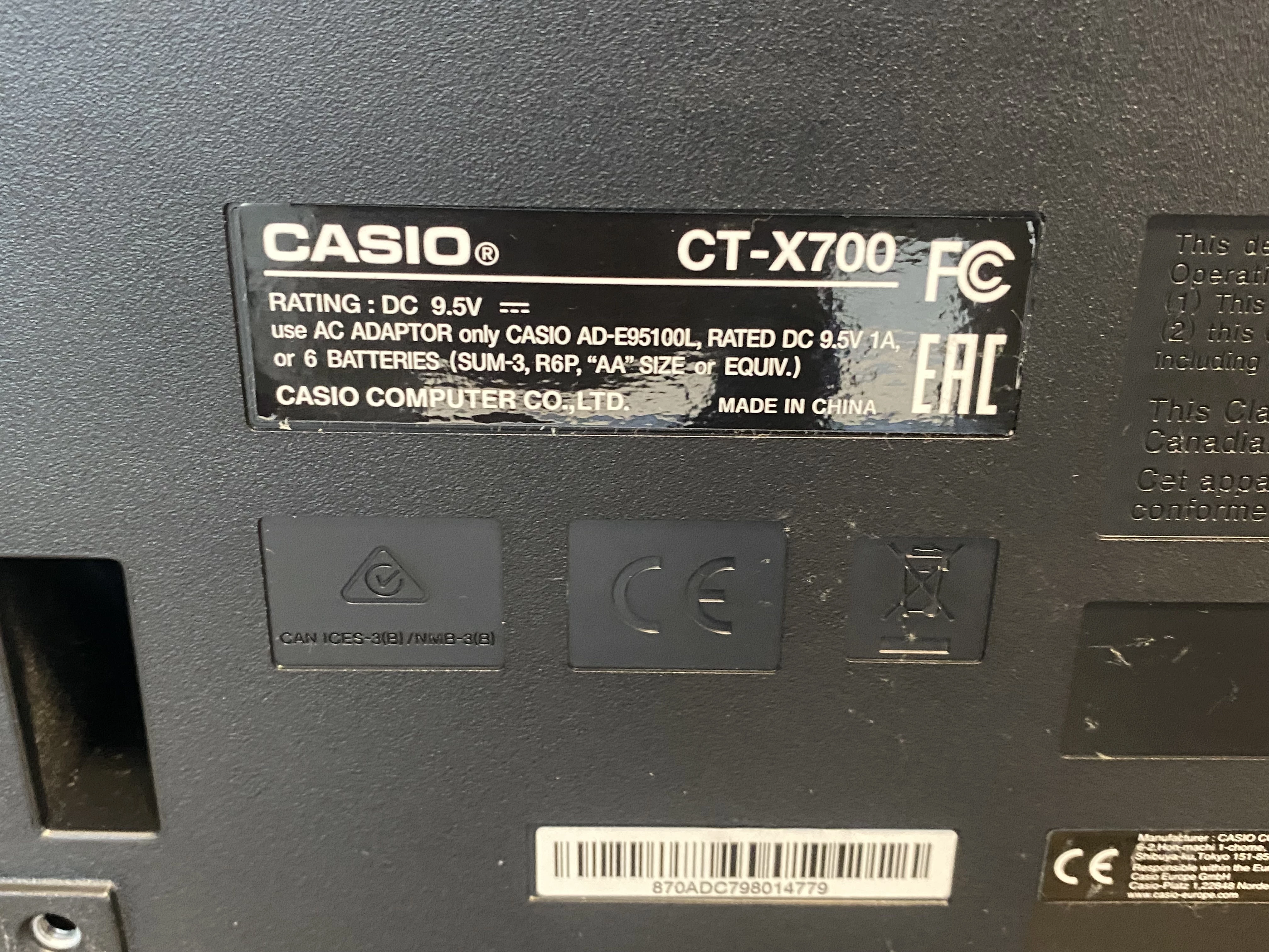 keyboard-casio-ct-x700-stan-uzywany