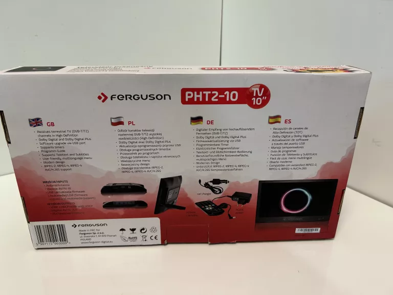 TELEWIZOR BEZPRZEWODOWY FERGUSON PHT2-10