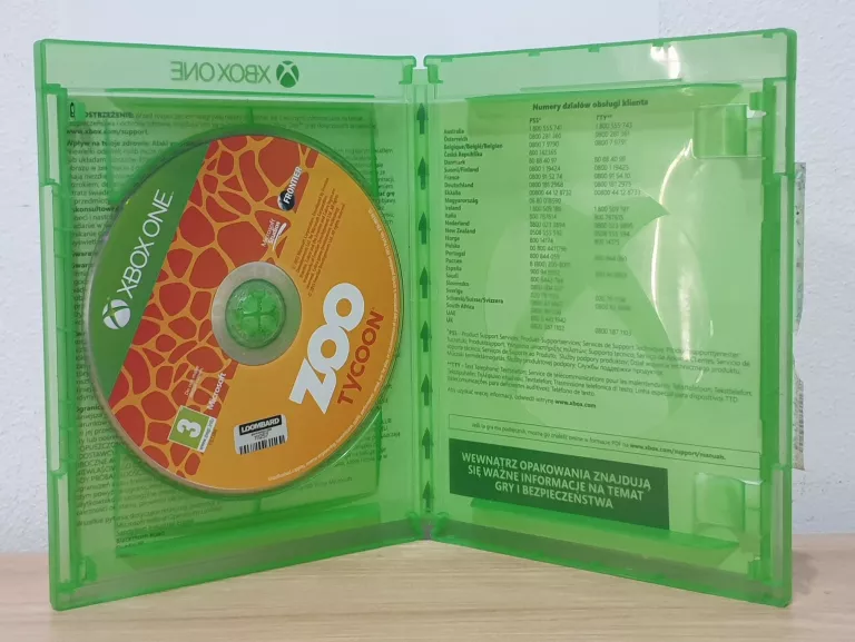 ZOO TYCOON PEGI 3 PL XONE
