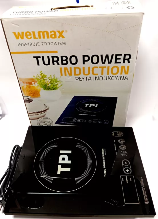 PŁYTA INDUKCYJNA WELMAX TURBO POWER KOMPLET!