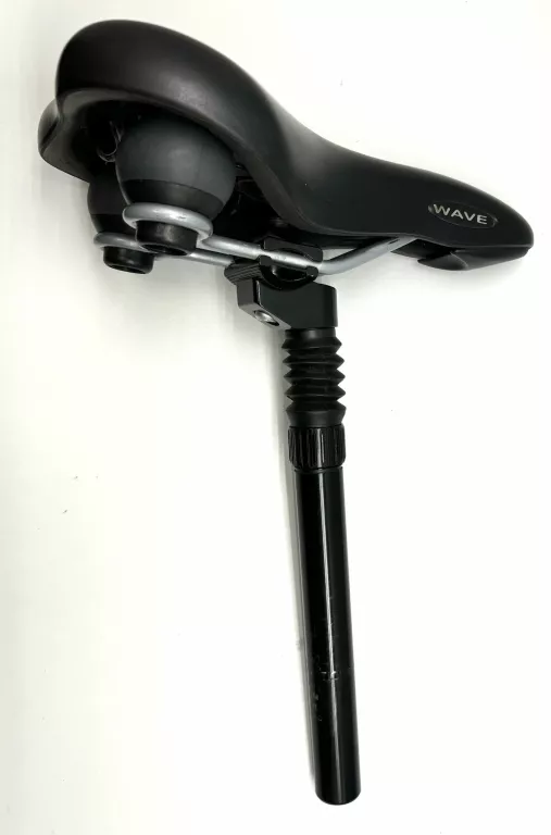 SIODŁO SIODEŁKO ROWEROWE SELLE ROYAL WAVE, PROFILOWANE + WSPORNIK